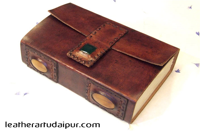 Art Leather Journal : Traditional Leather Notebook